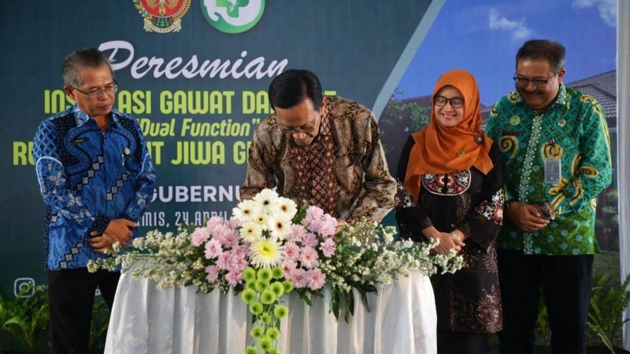 Gubernur DIY meresmikan IGD dual function RS Grhasia Sleman, meningkatkan layanan kesehatan jiwa terpadu dan responsif di tengah tantangan zaman yang kompleks.