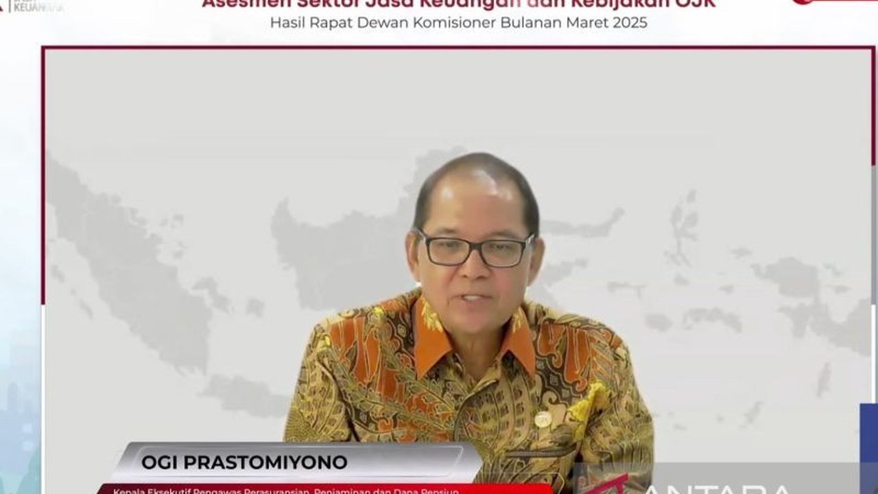 OJK optimis asuransi marine cargo di Indonesia tetap tumbuh positif di tahun ini, seiring upaya pemerintah menegosiasikan tarif impor AS untuk menjaga stabilitas perdagangan.