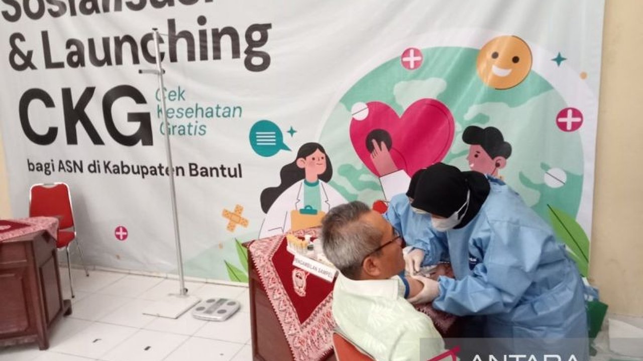 Pemkab Bantul Akselerasi Cek Kesehatan Gratis untuk ASN, Sasar 8.200 Orang