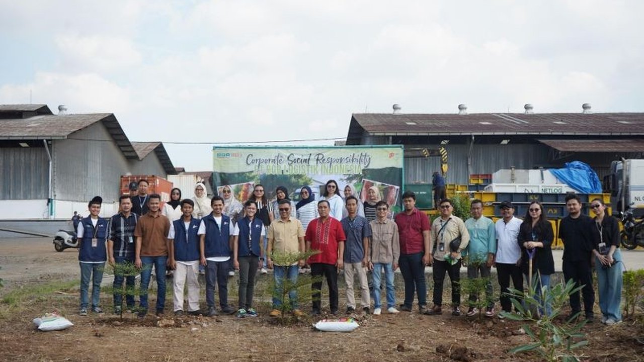 PT BGR Logistik Indonesia (BLI) menanam 1.900 pohon dan mengadakan edukasi lingkungan dalam rangka Hari Bumi 2025, sebagai wujud komitmen terhadap keberlanjutan lingkungan dan dukungan terhadap program pemerintah.