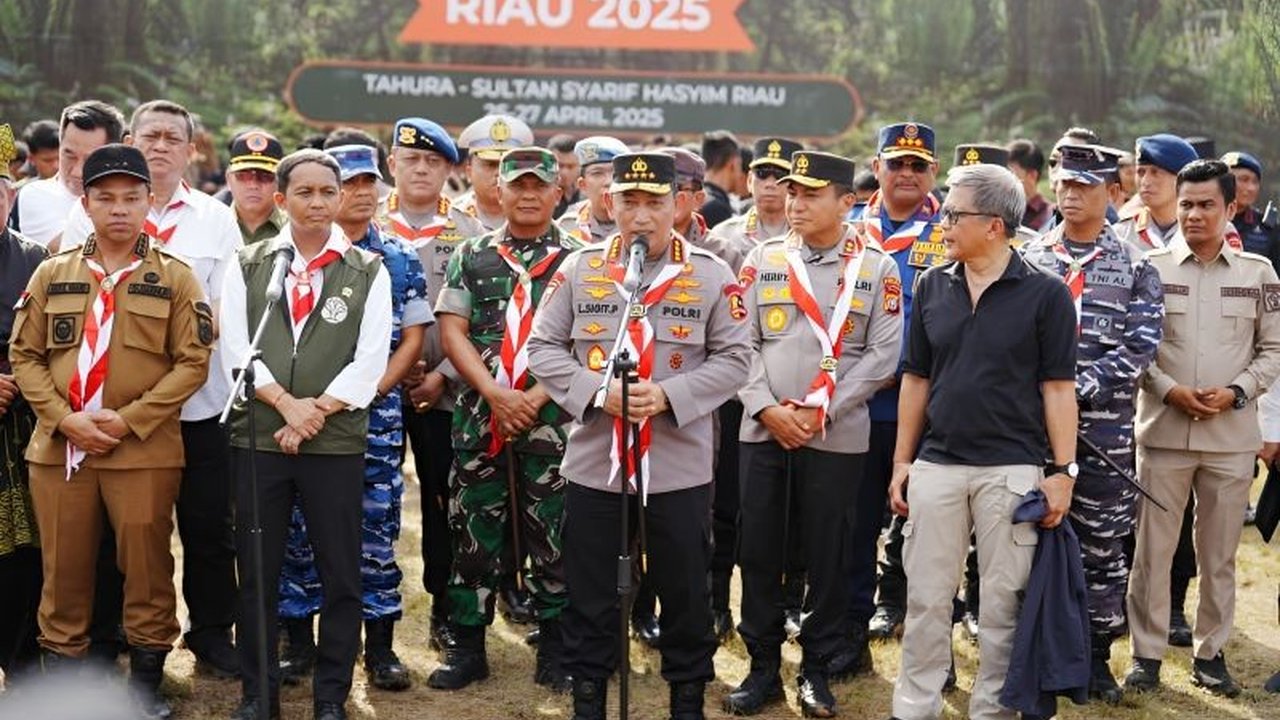 Kapolri Tekankan Edukasi Pencegahan Karhutla Sejak Usia Dini
