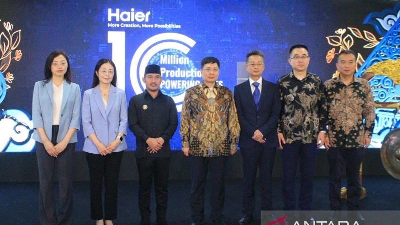 Produksi 10 juta unit oleh PT Haier Electrical Appliances Indonesia di Kabupaten Bekasi menjadi bukti iklim investasi yang kondusif dan kolaborasi kuat antara pemerintah daerah dan sektor industri.