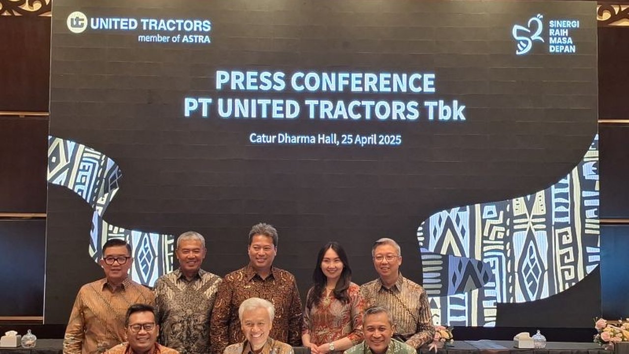 United Tractors Optimistis: Penjualan Batu Bara, Emas, dan Alat Berat Melonjak di 2025