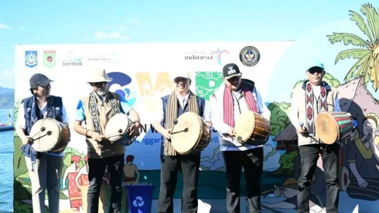 Lombok Utara Ajak Warga Lestarikan Gerakan Wisata Bersih di Tiga Gili