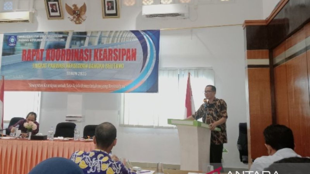 Bangka Barat Tingkatkan Tata Kelola Kearsipan di Era Digital