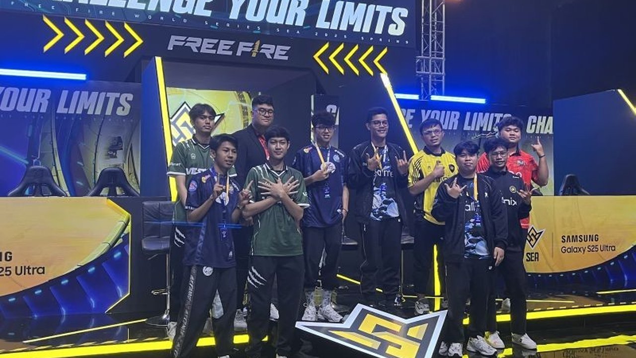 Lima tim esports Indonesia, RRQ Kazu, ONIC Olympus, EVOS Divine, Bigetron Esports, dan Vesakha Esports, siap berjuang merebut gelar juara FFWS SEA 2025 Spring di tengah persaingan ketat dari tim-tim Asia Tenggara lainnya.