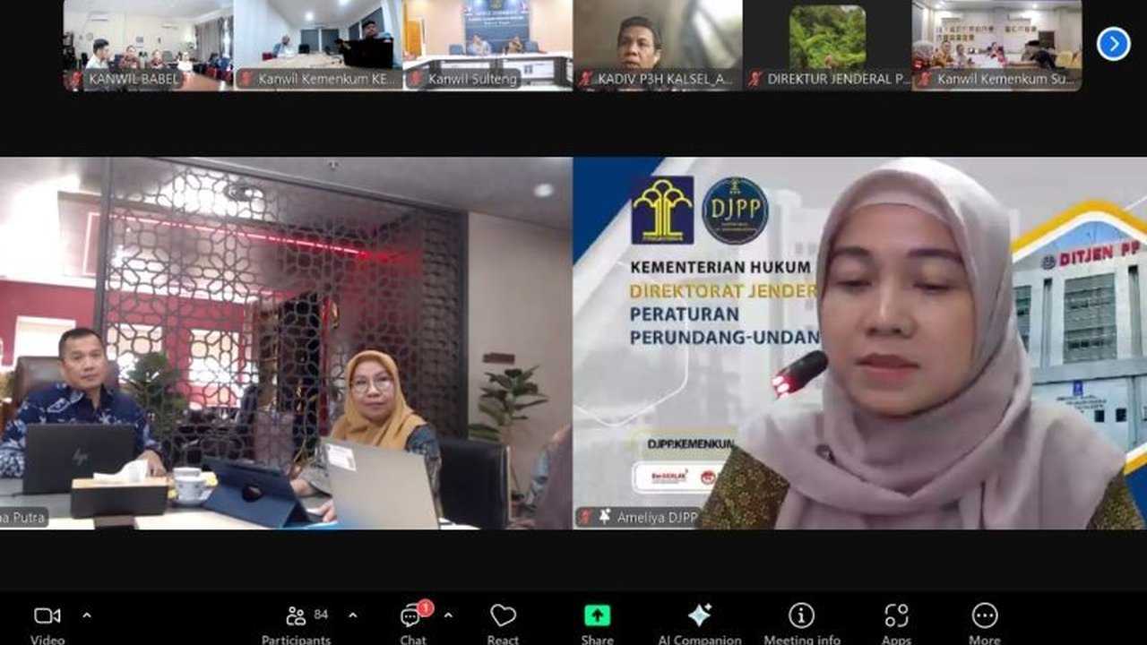 Kemenkumham Kepulauan Bangka Belitung aktif berpartisipasi dalam penyusunan regulasi guna mempercepat pembentukan Koperasi Desa dan Kelurahan Merah Putih, sejalan dengan Instruksi Presiden Nomor 9 Tahun 2025.