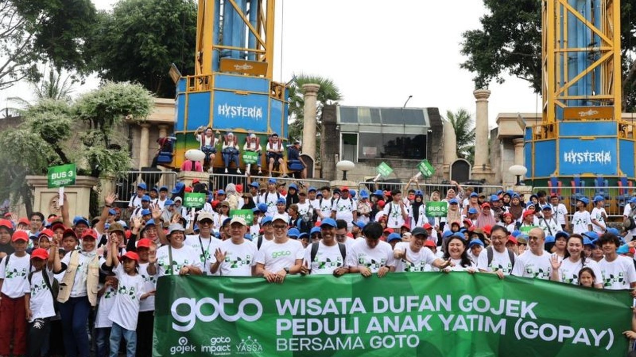Gojek dan GoTo menunjukkan komitmen sosialnya dengan mendukung penuh inisiatif komunitas driver untuk menyantuni anak yatim, termasuk kegiatan wisata di Dufan.