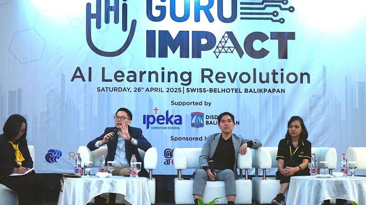 HaiGuru Impact: AI Learning Revolution di Balikpapan buktikan kecerdasan buatan (AI) tingkatkan produktivitas guru lewat efisiensi pembuatan materi ajar dan analisis belajar murid.