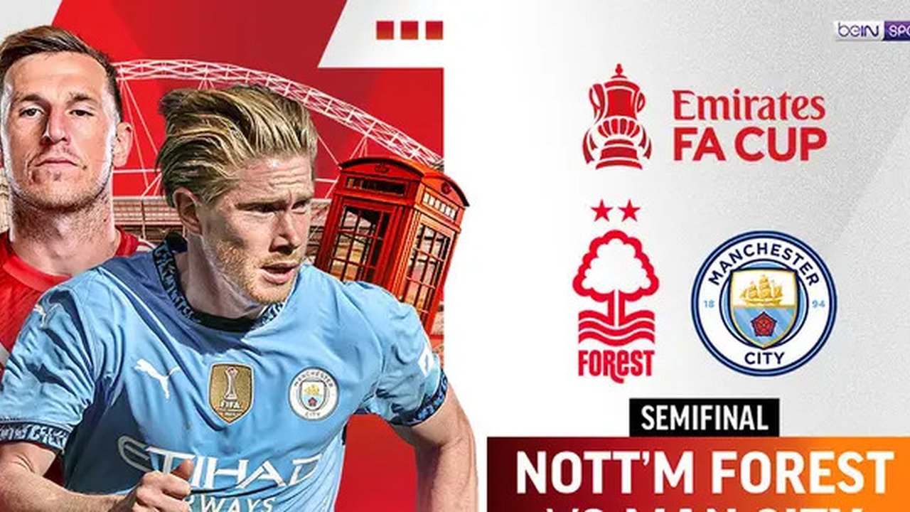 Nonton streaming FA Cup: Nottingham Forest vs Manchester City babak semifinal di Vidio. Jangan lupa saksikan FA Cup pada babak semifinal di akhir pekan ini hanya di layanan OTT Vidio. (sum. d