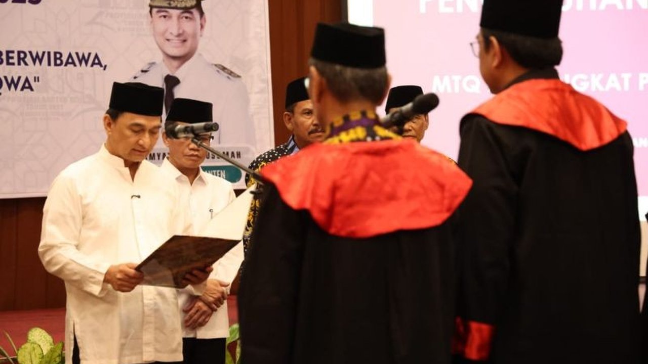 Wagub Banten Tekankan Netralitas Dewan Hakim MTQ XXII, Pastikan Kompetisi Berjalan Adil