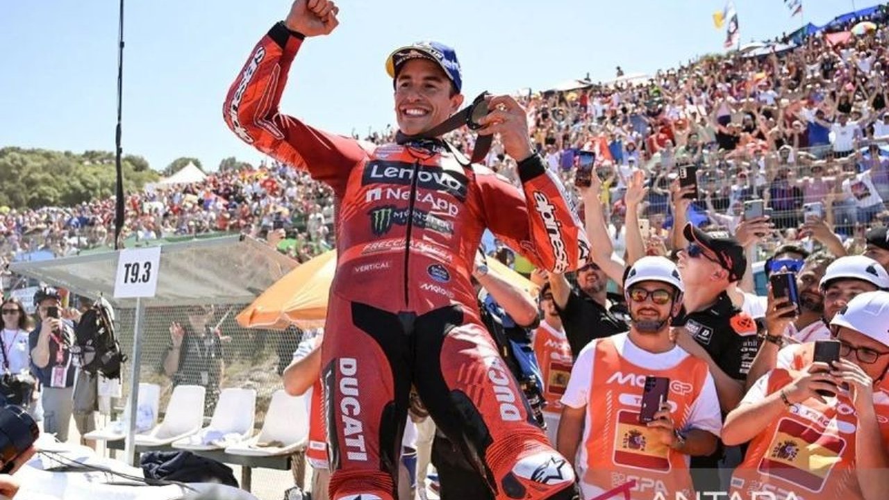 Marc Marquez, pembalap Ducati Lenovo, akan mengevaluasi kinerjanya setelah hanya mampu finis di posisi ke-12 pada GP Spanyol,  sementara sang adik, Alex Marquez, keluar sebagai juara.