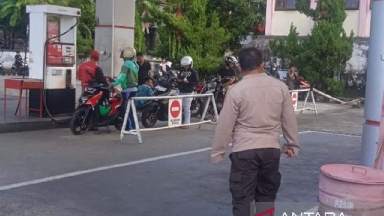 Polda Sulut Intensifkan Pemantauan Lalu Lintas di SPBU Manado