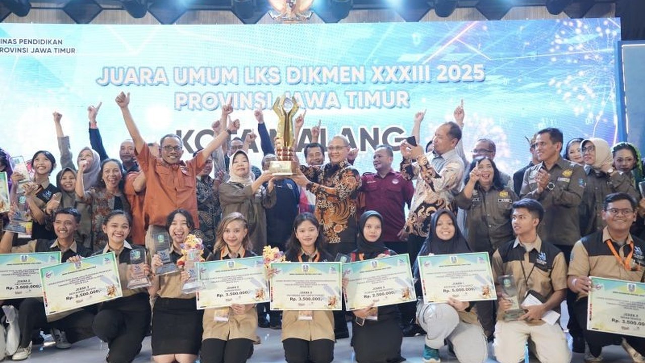 Sebanyak 46 siswa Jawa Timur siap berlaga di LKS Dikmen Nasional 2025 dengan target mempertahankan gelar juara umum, melalui seleksi ketat dan pelatihan intensif.