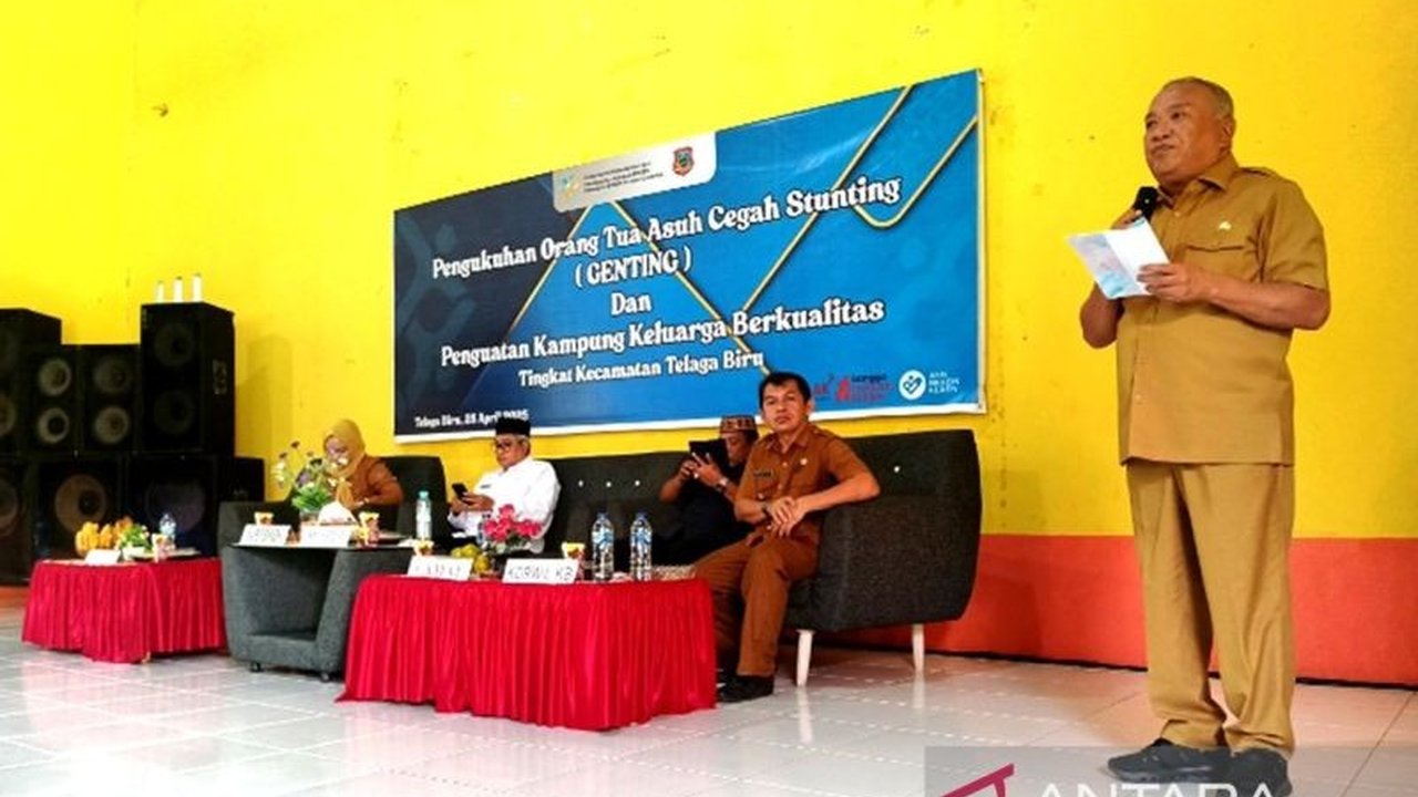 Pemerintah Kabupaten Gorontalo meningkatkan pembangunan berbasis keluarga melalui program Kampung Keluarga Berkualitas guna menciptakan generasi unggul dan menekan angka stunting.