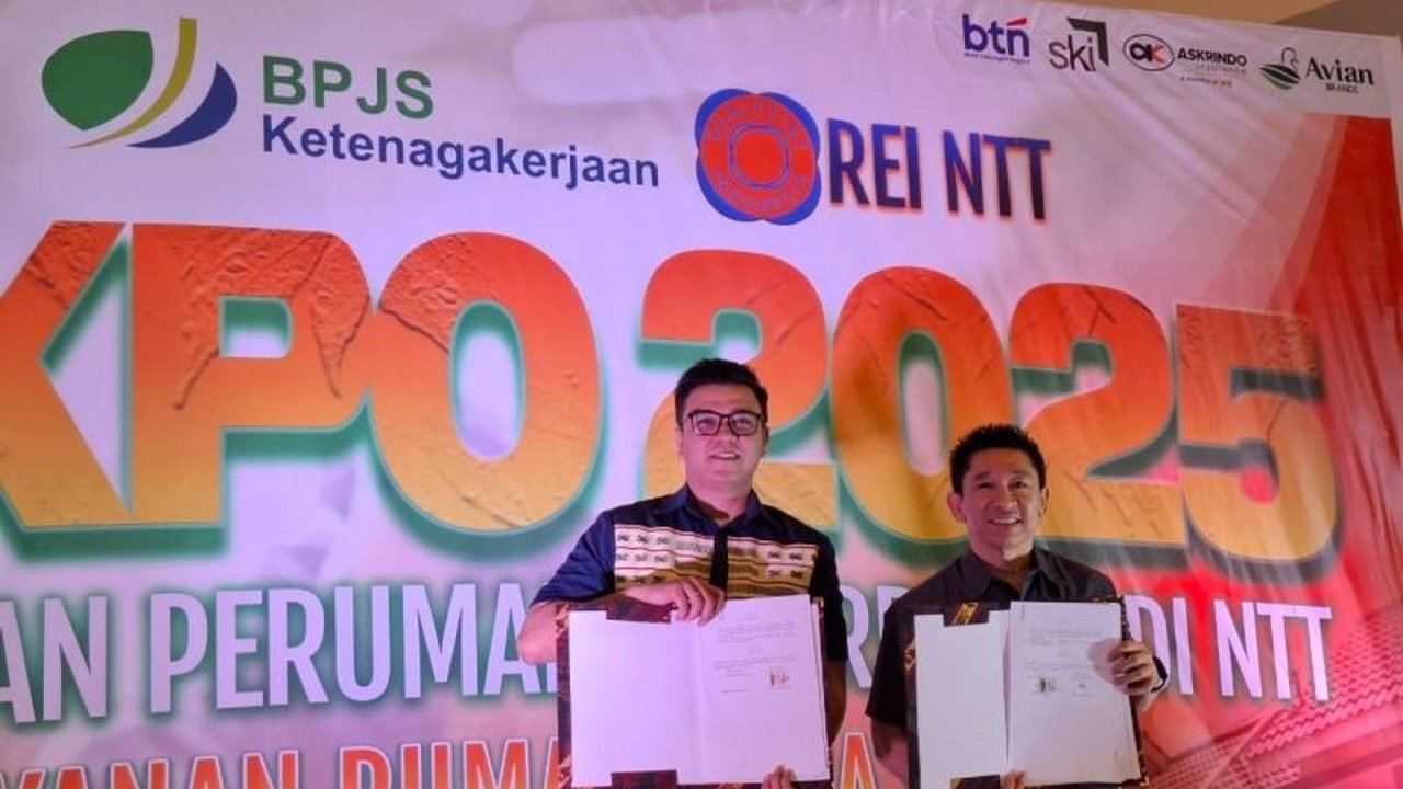 BPJS Ketenagakerjaan Cabang NTT dan DPD REI NTT berkolaborasi dalam pameran perumahan subsidi di Kupang, menawarkan subsidi bunga 3 persen bagi pekerja terdaftar.
