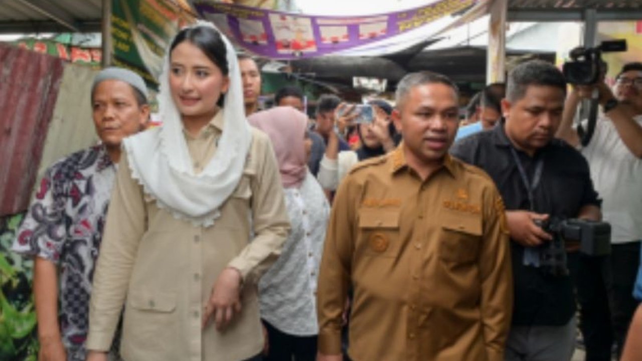 Wakil Menteri Perdagangan RI memantau harga kebutuhan pokok di Pasar Cik Puan Pekanbaru, menemukan harga beberapa komoditas turun drastis dan daya beli masyarakat terjaga.