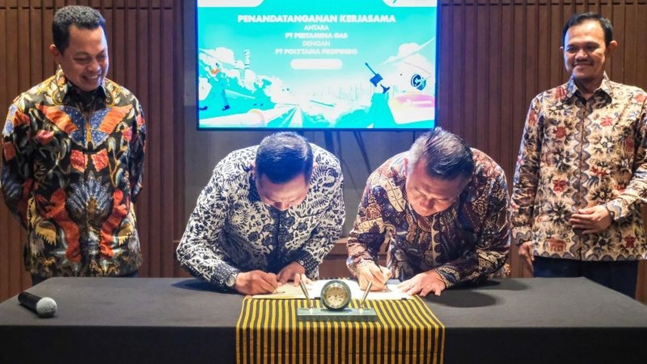 PT Pertamina Gas (Pertagas) dan PT Polytama Propindo menjalin kerja sama pembangunan infrastruktur gas untuk proyek Polypropylene Plant II Balongan, demi mendukung pertumbuhan industri petrokimia nasional.
