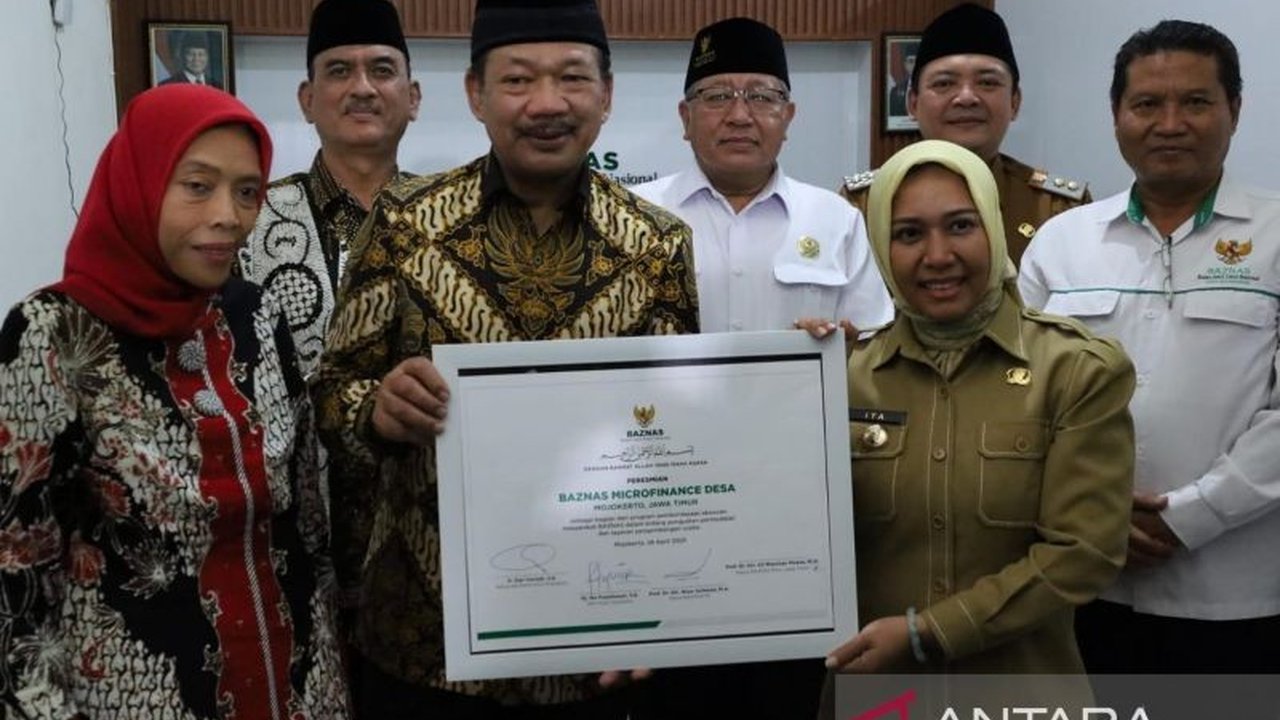 Baznas resmi luncurkan Program Baznas Microfinance Desa (BMD) di Mojokerto untuk membantu mustahik mengembangkan usaha mikro melalui akses permodalan dan pendampingan.