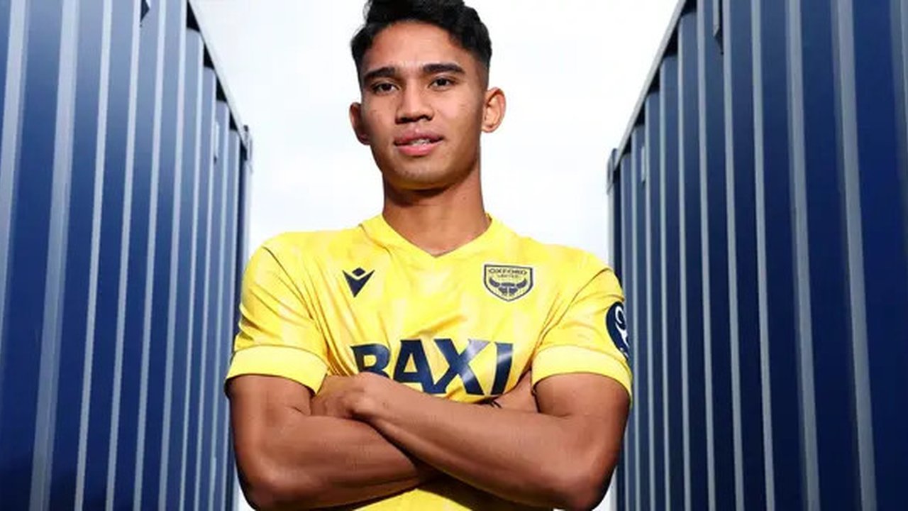 Marselino Ferdinan gabung Oxford United. (Bola.com/Dok.Oxford United).