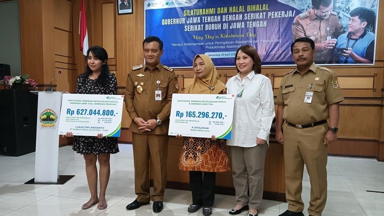 BPJS Ketenagakerjaan telah melindungi 4,5 juta tenaga kerja di Jateng-DIY, namun masih ada jutaan pekerja, terutama di sektor informal, yang belum terlindungi.