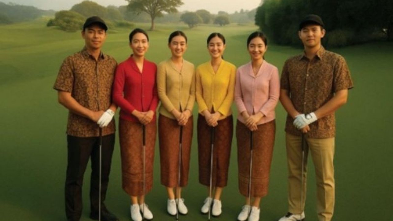 Sebanyak 150 pegolf putra dan putri berpartisipasi dalam turnamen golf 'Kartini Tribute Golf Tournament' di Riverside Golf Club, Bogor, yang menggabungkan semangat olahraga dan budaya Indonesia.