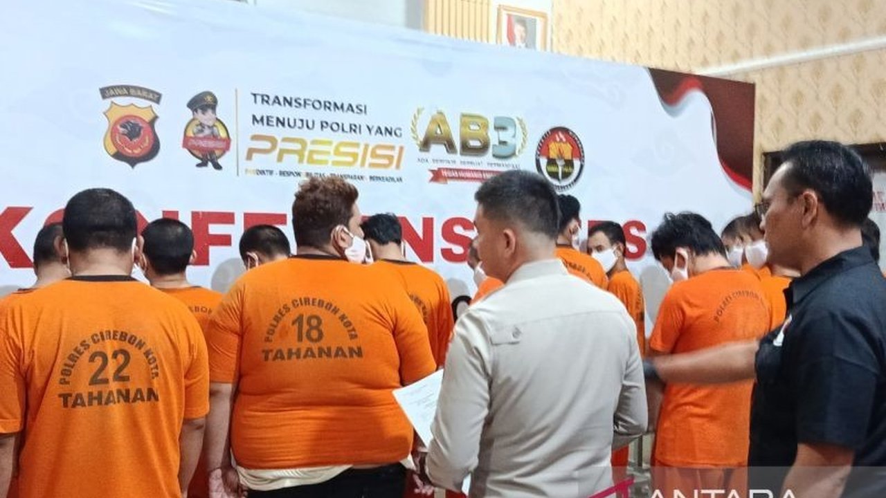 26 Pengedar Narkoba Ditangkap di Cirebon, Polisi Sita Ratusan Gram Sabu dan Ribuan Obat Keras