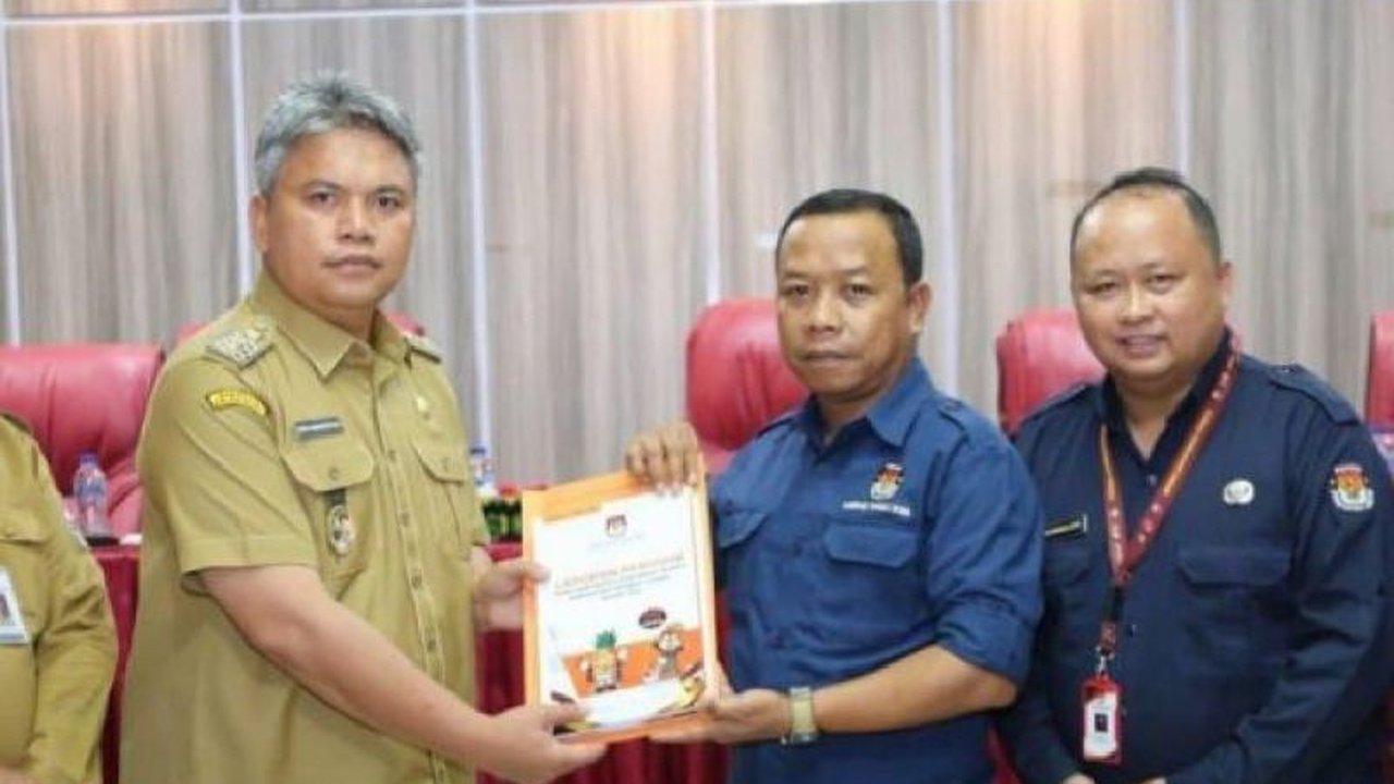 KPU Taput Kembalikan Rp6,2 Miliar Sisa Dana Hibah Pilkada 2024:  Contoh Efisiensi Anggaran