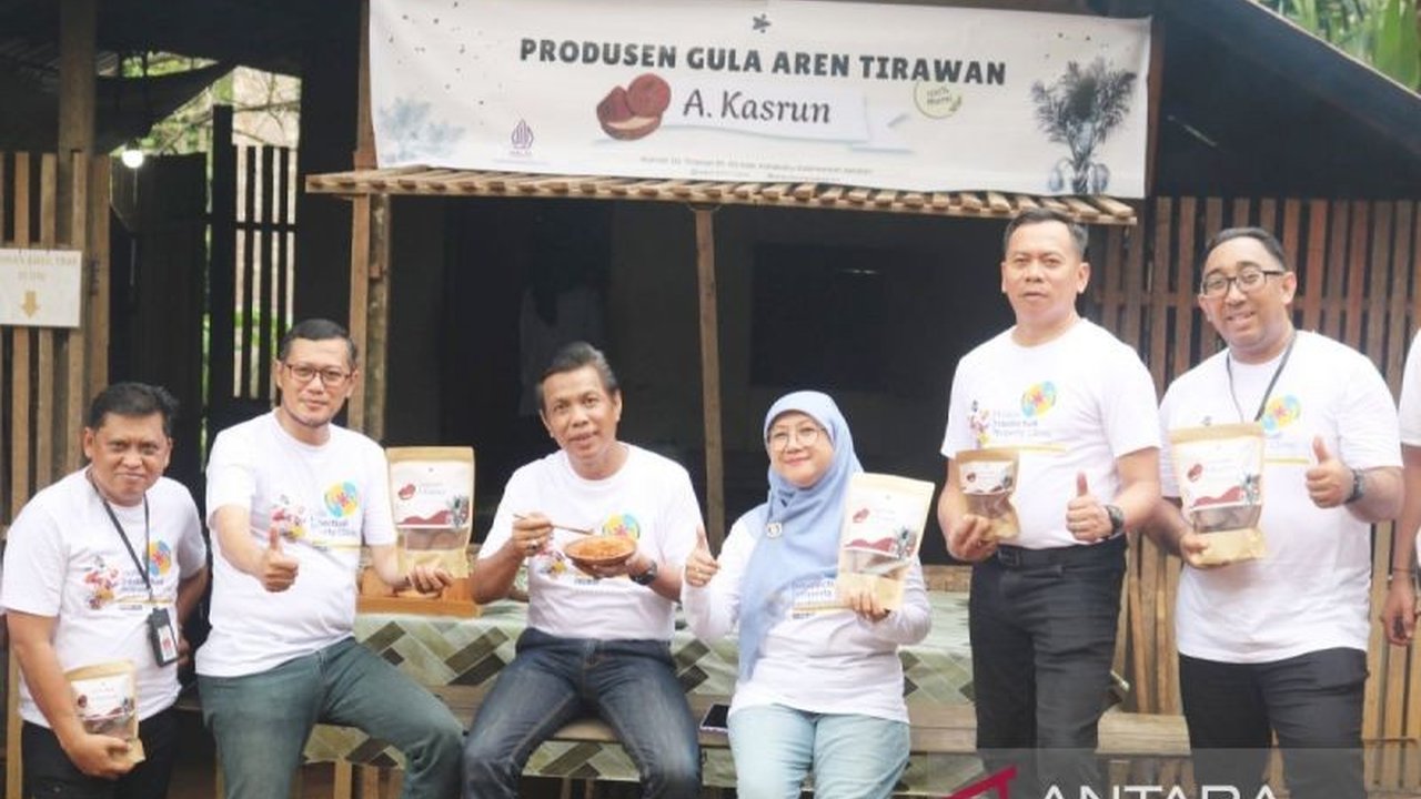 Kemenkumham Kalsel mengunjungi Desa Tirawan, Kotabaru, untuk mendukung permohonan indikasi geografis (IG) gula aren lokal, berharap menjadi produk IG pertama Kotabaru.