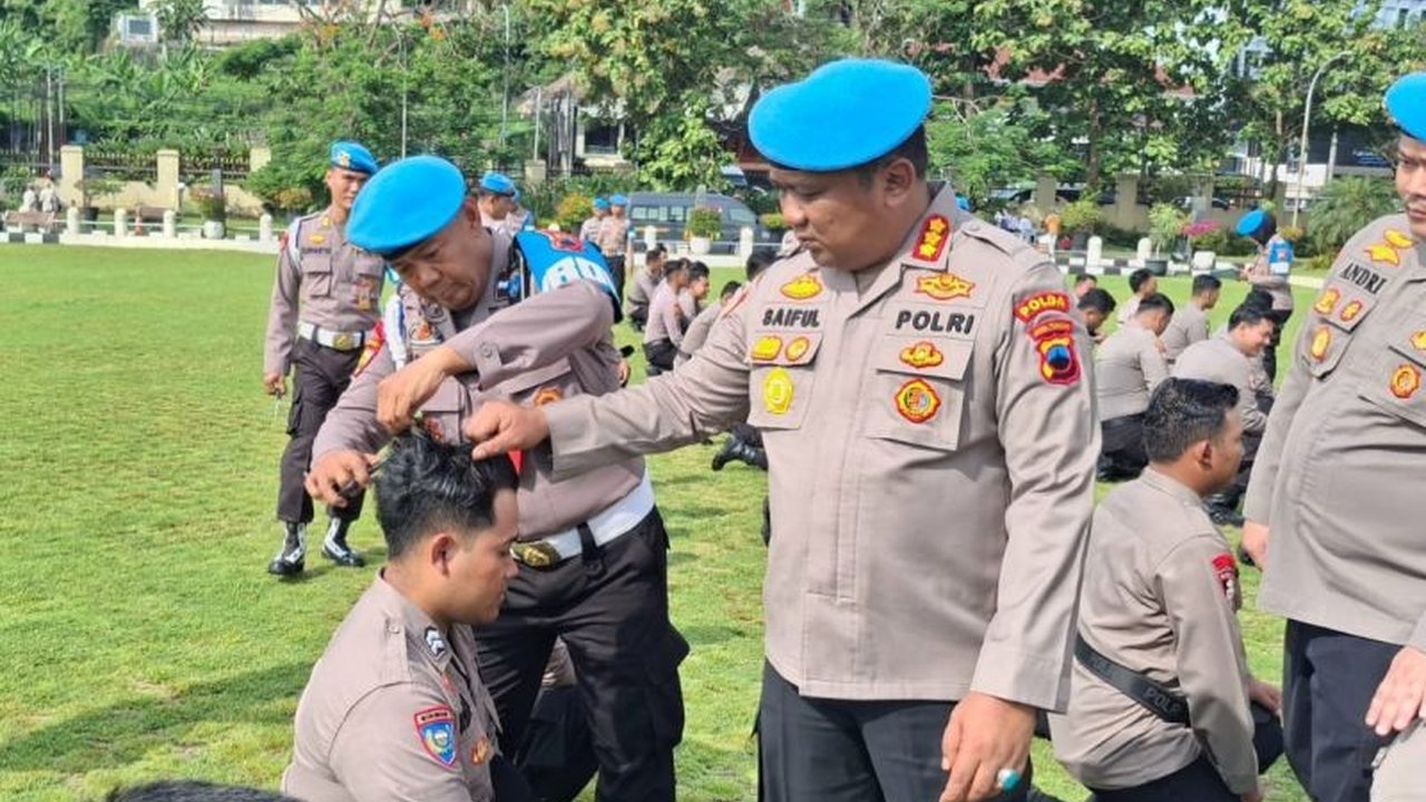1.205 Personel Polda Jateng Bebas Narkoba dan Judi Daring