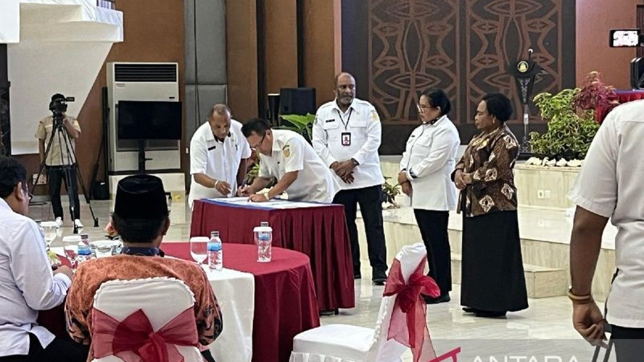 Pemerintah Provinsi Papua berkomitmen mempercepat pembangunan inklusif untuk meningkatkan kesejahteraan masyarakat, mengurangi kesenjangan, dan mendorong pertumbuhan ekonomi, dengan fokus pada program 'Papua sehat, cerdas, dan produktif'.