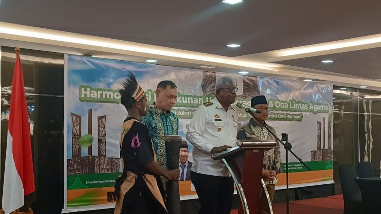 FKUB Mimika menggelar kegiatan harmonisasi dan doa lintas agama untuk memperkuat toleransi dan kerukunan antarumat beragama di Kabupaten Mimika, Papua Tengah, demi mewujudkan Mimika sebagai kota harmoni.