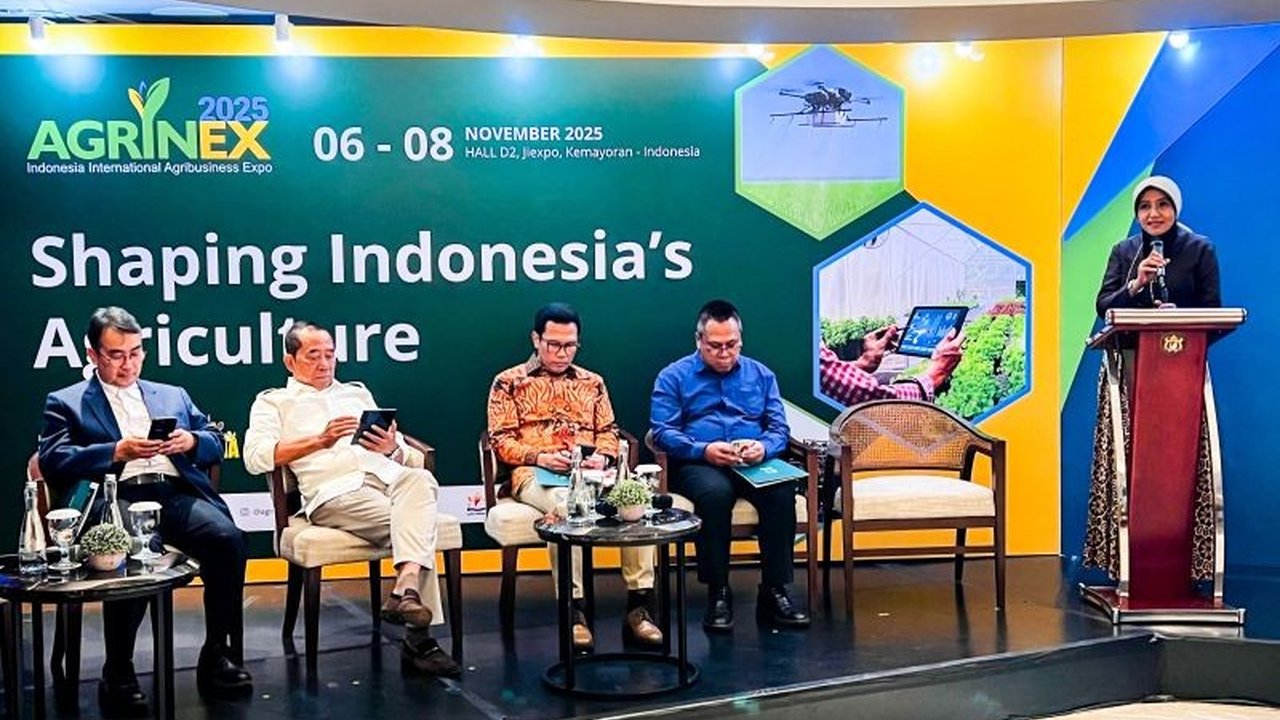Agrinex Expo 2025 siap mendorong transformasi pertanian berkelanjutan di Indonesia, melibatkan berbagai pemangku kepentingan untuk memperkuat ketahanan pangan nasional.