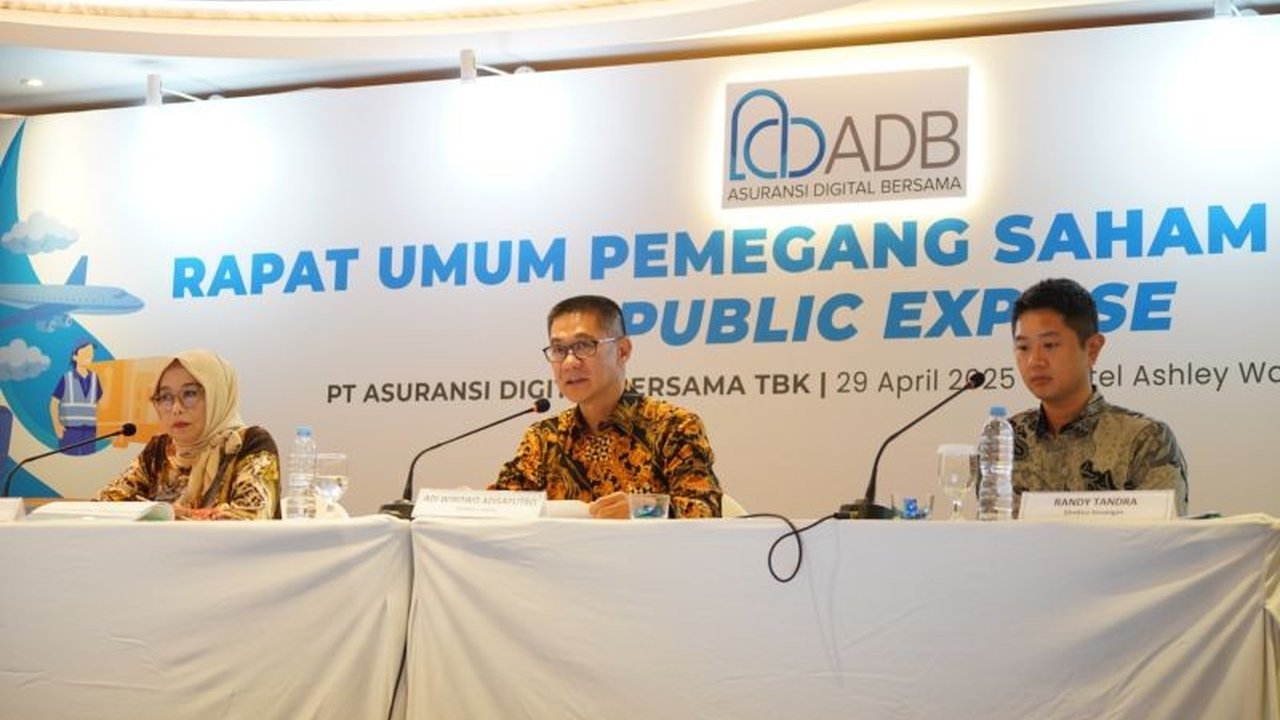 PT Asuransi Digital Bersama (YOII) berhasil membukukan laba bersih Rp16,45 miliar di tahun 2024, meningkat drastis 168% dibandingkan tahun sebelumnya, didorong oleh pertumbuhan pendapatan premi dan inovasi produk asuransi.