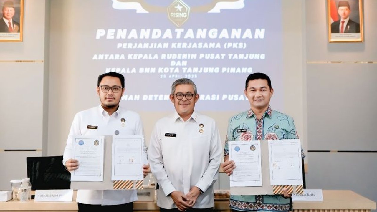 Rudenim Tanjungpinang dan BNN Jalin Kerja Sama Cegah Peredaran Narkoba