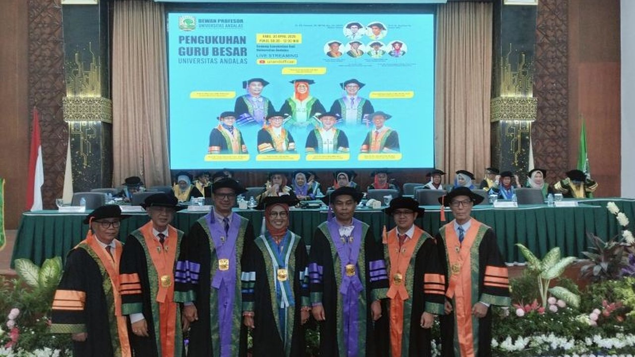 Kemendiktisaintek menyerukan guru besar di perguruan tinggi, termasuk tujuh guru besar Unand yang baru dikukuhkan, untuk mengimplementasikan program kampus berdampak guna memberikan kontribusi nyata bagi masyarakat dan bangsa.