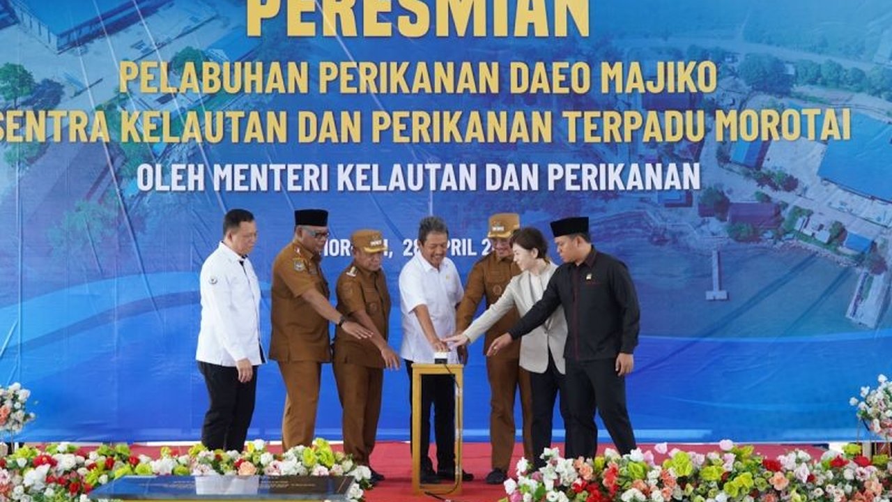 Menteri Trenggono optimis ekspor tuna Indonesia meningkat pesat berkat fasilitas cold storage di SKPT Morotai, Maluku Utara, yang didukung penuh oleh JICA Jepang.