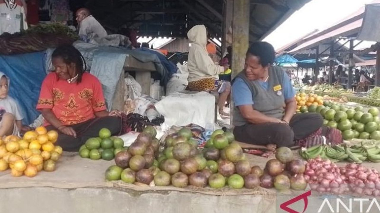 Banjir di Jayawijaya tak pengaruhi harga bahan pokok utama, namun harga sayur mayur naik akibat gagal panen.