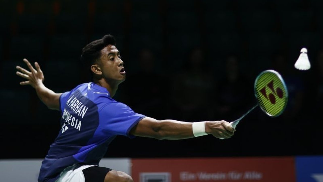 Tunggal putra Indonesia, Alwi Farhan, akan menghadapi Viktor Axelsen di German Open 2025; laga ini diyakini akan menjadi pengalaman berharga bagi perkembangan kariernya.