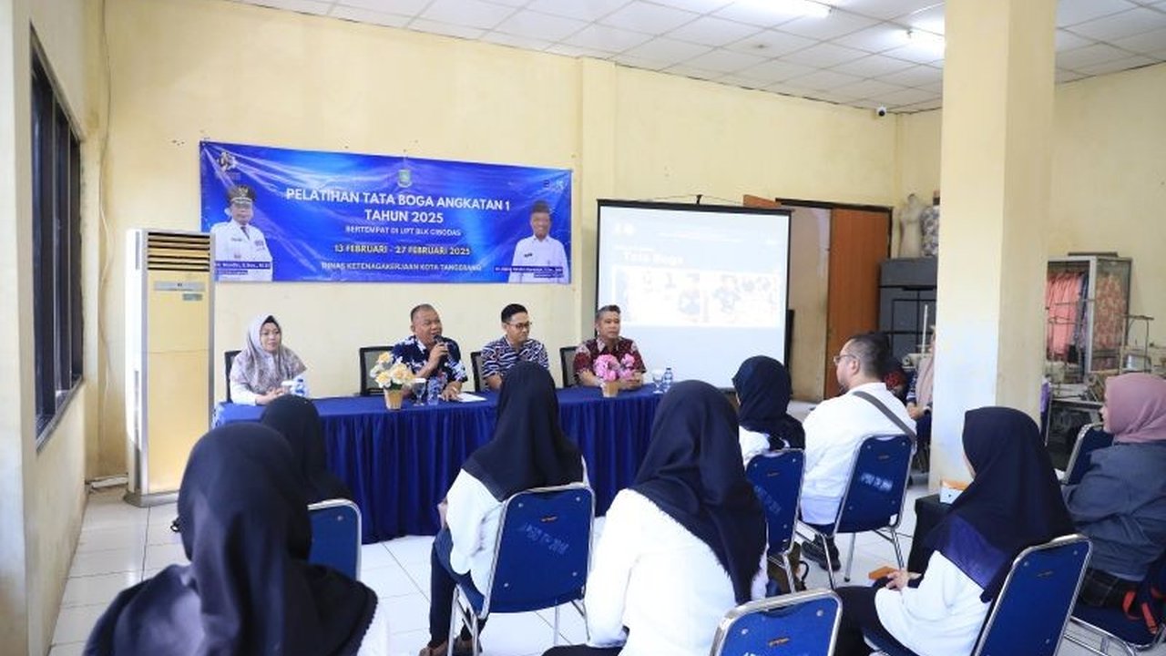 Peluang Emas! Disnaker Tangerang Buka Pelatihan Tata Boga, Gratis dan Bersertifikat BNSP