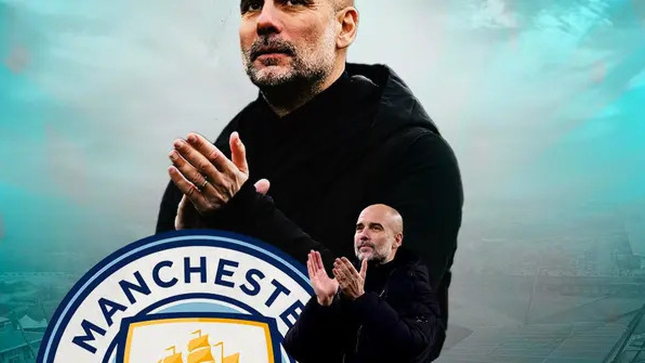 Man City - Ilustrasi Pep Guardiola (Bola.com/Adreanus Titus)
