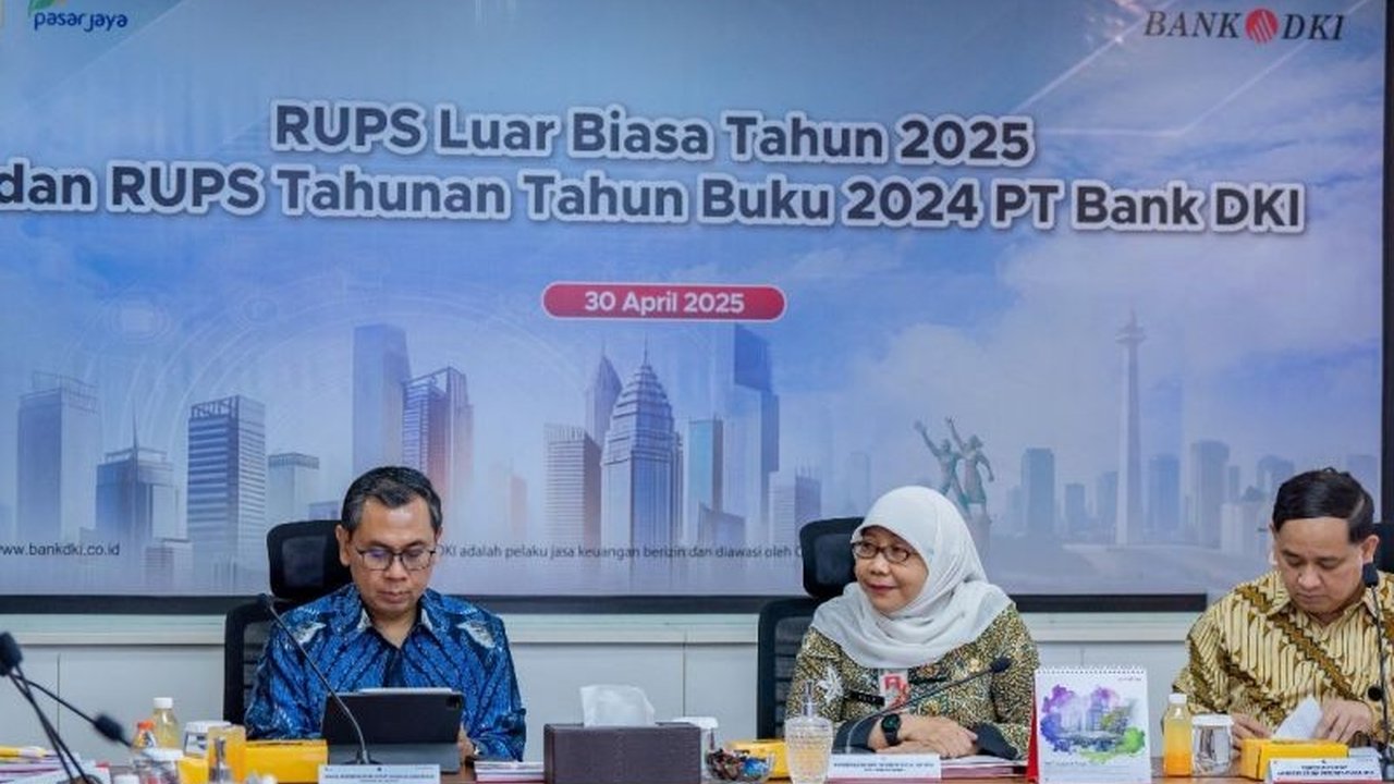 Bank DKI membagikan dividen Rp249,31 miliar dari laba bersih tahun buku 2024 dan telah mendapat persetujuan untuk melakukan penawaran umum perdana (IPO).