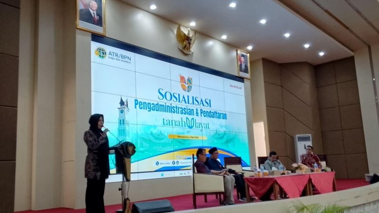 Kementerian ATR/BPN berkomitmen melindungi tanah ulayat di Dharmasraya, Sumatera Barat, dengan sosialisasi dan percepatan pendaftaran tanah adat untuk memberikan kepastian hukum dan mencegah konflik.