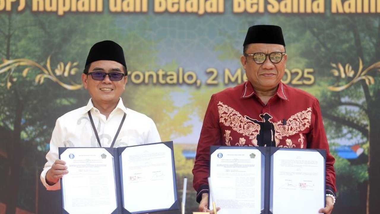 Bank Indonesia (BI) dan Kementerian Agama (Kemenag) Gorontalo meluncurkan Program Ekonomi dan Keuangan Syariah Masuk Sekolah (POSKO) di MAN 1 Kota Gorontalo untuk memperkuat literasi ekonomi syariah dan sistem pembayaran digital.