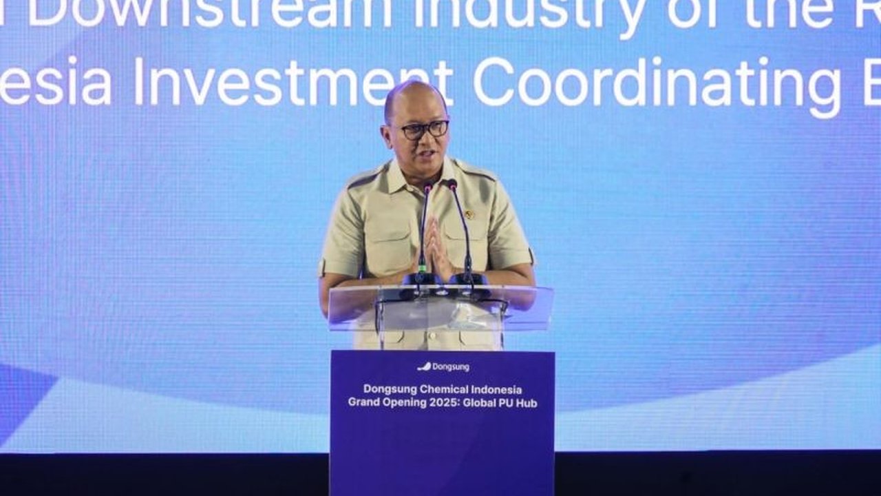 Menteri Investasi Rosan Roeslani memastikan investasi Korea Selatan di Indonesia tetap tinggi, ditandai peresmian pabrik Dongsung Chemical di Karawang yang menjadi basis produksi sistem PU terbaik di Asia Tenggara.