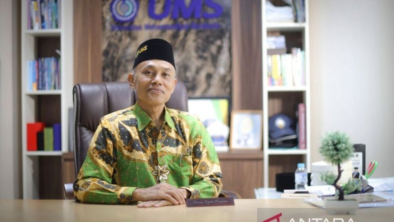 Prof. Harun Joko Prayitno, Rektor UMS, menekankan pentingnya pendidikan yang merata, bermutu, dan mendewasakan untuk semua kalangan dalam rangka memperingati Hardiknas.