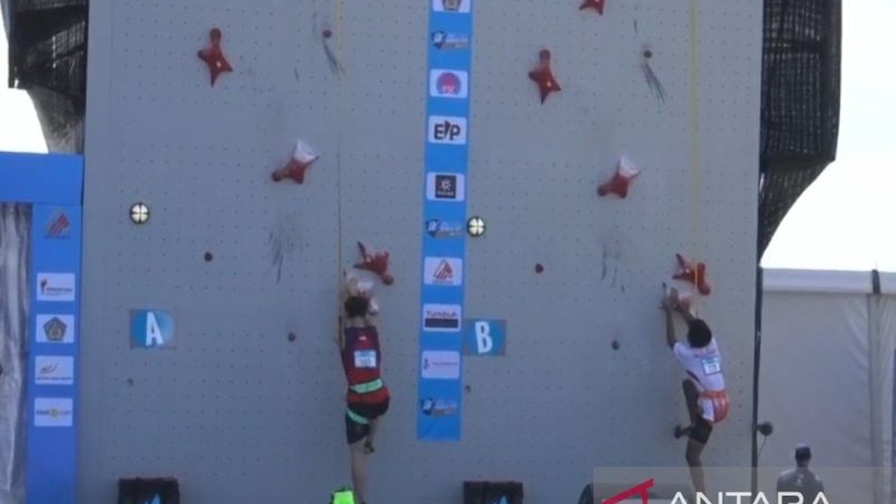 Delapan atlet panjat tebing Indonesia, baik putra maupun putri, berhasil melaju ke babak final nomor speed Piala Dunia IFSC 2025 di Nusa Dua, Bali, menunjukkan performa gemilang.