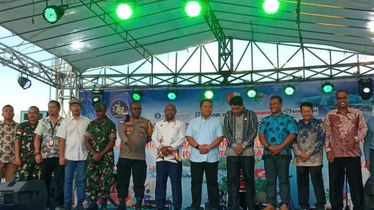 Lanud Silas Papare Sentani berkolaborasi dengan Pemkab Jayapura menggelar Ramang Harmoni, pameran kuliner dan seni untuk menggerakkan ekonomi lokal dan UMKM di Kabupaten Jayapura.