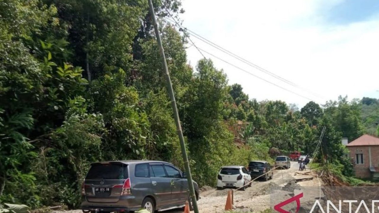 BPJN Jambi Percepat Perbaikan Jalan Longsor Merangin-Kerinci