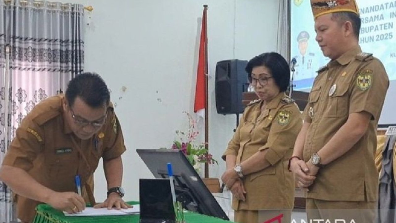 Bupati Gunung Mas, Jaya S Monong, mendorong perangkat daerah untuk berinovasi dalam pelayanan dasar guna meningkatkan kualitas layanan dan meraih penghargaan Innovative Government Award (IGA).